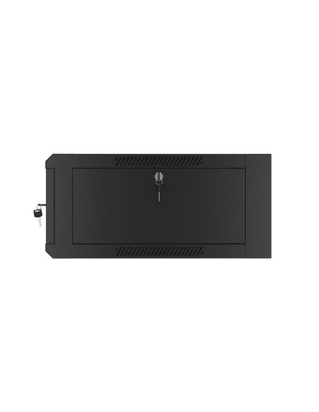 Cabinete metalice / Rack -uri LANBERG Dulap rack de perete 19", 4U, 600 mm, asamblare rapida, negru,