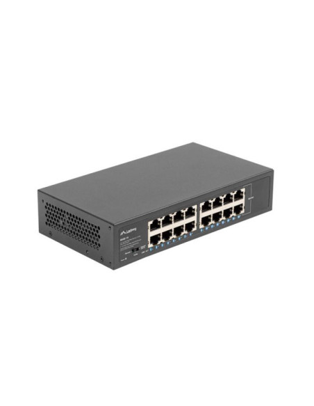 Switch-uri LANBERG Switch RSGE-16 16x 1 Gb, Gigabit Ethernet, fara management, rack 10"/19"