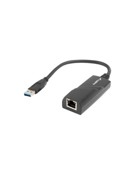 Cabluri periferice LANBERG Adaptor rețea Lanberg USB RJ45 USB 3.0