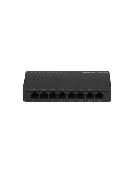 Switch-uri LANBERG Switch DSP2-1008-12V 8x 1 Gb/s, fara management, Gigabit Ethernet, desktop, 12V