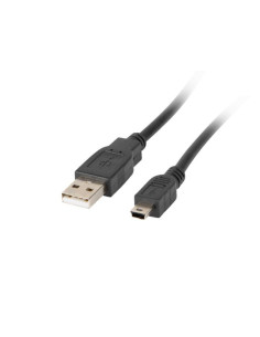 Cabluri periferice LANBERG Cablu USB Mini(M) USB-A(M) 2.0...