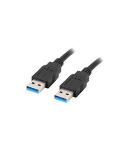 Cabluri periferice LANBERG Cablu USB-A M/M 3.0 1 m negru