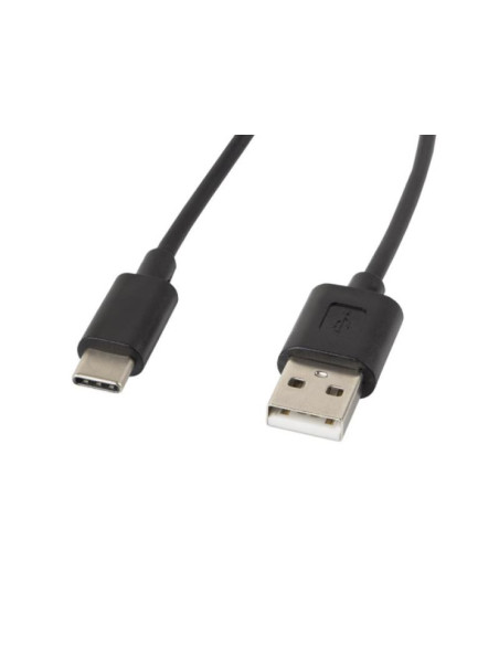 Cabluri periferice LANBERG Cablu USB-C(M) USB-A(M) 2.0 1,8 m negru