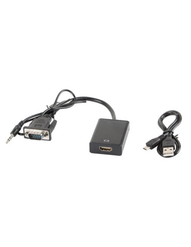 Cabluri periferice LANBERG Cablu adaptor VGA(M)...