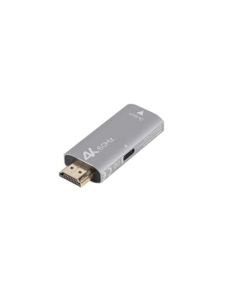 Cabluri periferice LANBERG Adaptor HDMI(M) DisplayPort(F) 4K argintiu