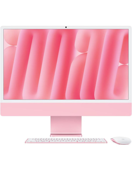 All in one PC Apple iMAC 24" Retina 4.5k/ Apple M4 (CPU 10-core, GPU 10-core, Neural Engine16-core)/16GB/1TB - Pink - INT KB (20
