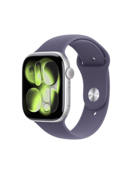 SmartWatch-uri Apple Watch Series 11 GPS 46mm Silver Aluminium Case with Purple Fog Sport Band - S/M