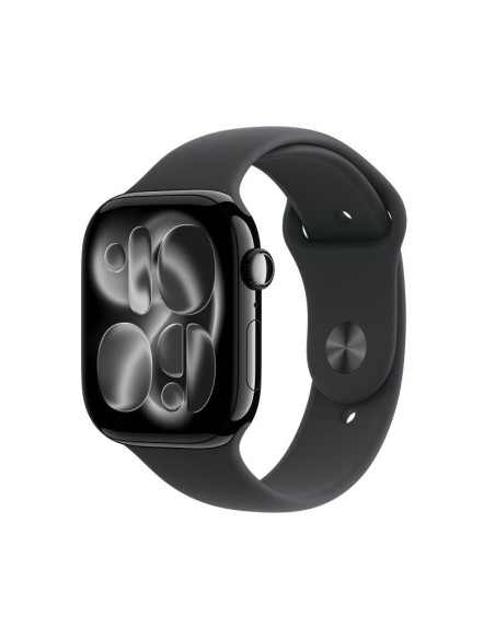 SmartWatch-uri Apple Watch Series 11 GPS 46mm Jet Black Aluminium Case with Black Sport Band - M/L