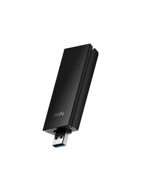 Routere Wireless CUDY Adaptor Wireless Cudy WU5400, AX5400, Wi-Fi 6 Tri-Band, 2 x Antene interne, standard wireless 802.11 a/b/g