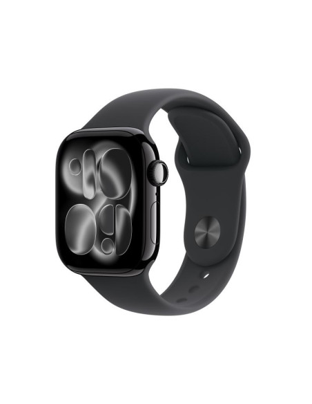SmartWatch-uri Apple Watch Series 11 GPS 42mm Jet Black Aluminium Case with Black Sport Band - S/M