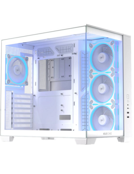 Carcase ASUS Carcasa ASUS A32 Plus TG ARGB White, Mid Tower, White