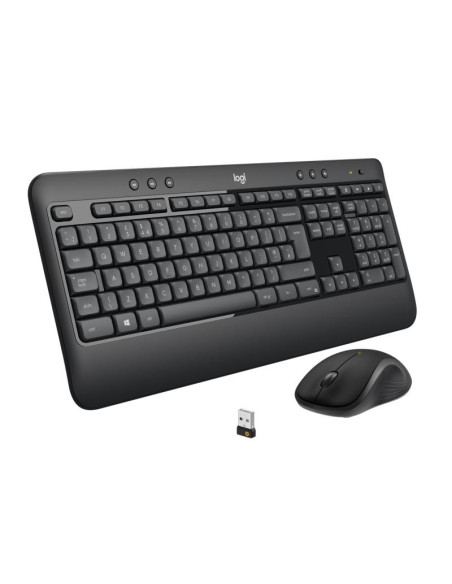 Tastaturi LOGITECH Tastatura Wireless Logitech MK540 Advanced, Alb-Negru
