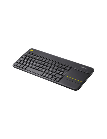 Tastaturi LOGITECH Tastatura Logitech Wireless Touch Keyboard K400 Plus, Wireless, Negru