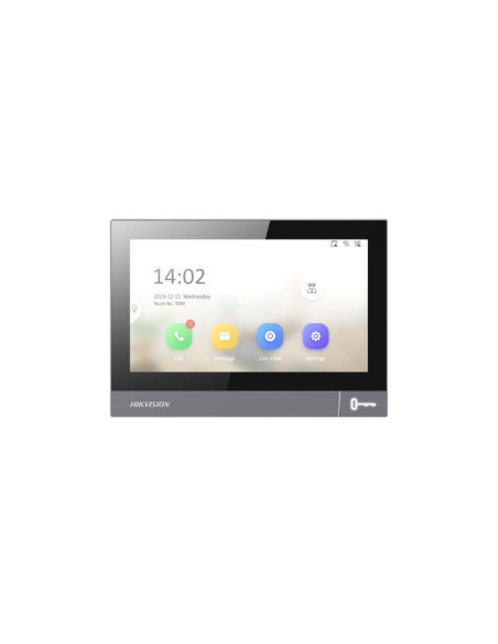 Video HIKVISION Monitor videointerfon WIFI 7" Hikvision DS-KH8381-WTE1/SF ecran colorful IPS 7", rezolutie ecran 1024 × 600 Cone
