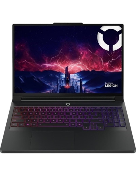 Laptop LENOVO Laptop Gaming Lenovo Legion Pro 7 16AFR10H, cu procesor AMD Ryzen 9 9955HX3D, 16'' OLED, 64 GB DDR5, 1 TB, NVIDIA