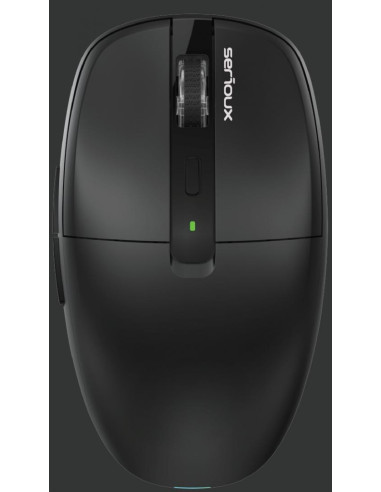 Mouse SERIOUX Mouse wireless AirFlow 2.4G+BT cu...