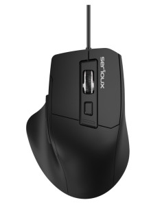 Mouse SERIOUX Mouse optic cu fir Serious USB 6D, Culoare...