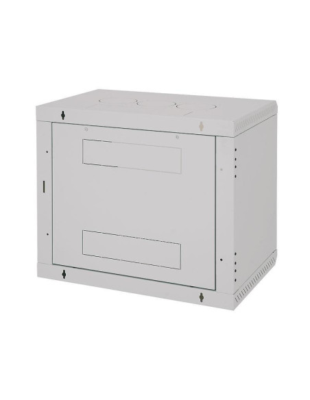 Cabinete metalice / Rack -uri TRITON Rack de perete Triton sectiune simpla 12U 600mm adancime usa sticla panouri laterale fixe,