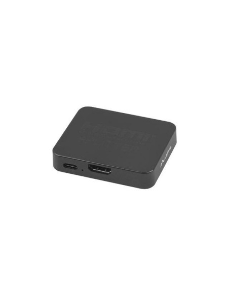 Splittere audio-video LANBERG Splitter video Lanberg HDMI- 2X HDMI 4K, rezolutie maxima 3840 x 2160 px, lungime cablu 80cm, negr