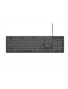 Tastaturi NATEC Tastatura NATEC Herring Slim, USB, negru