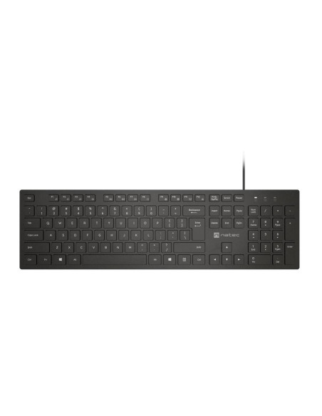 Tastaturi NATEC Tastatura Natec Herring Slim, USB, Negru