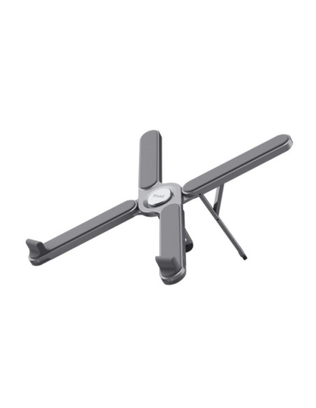Stand & cooling pad TRUST Stand laptop Trust Macy Foldable, ajustabil pe inaltime: 7 trepte, , dimensiune maxima laptop 17", gre
