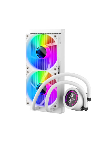Cooler Procesor 1st PLAYER Cooler Procesor 1stPlayer Thunderstorm TS4 240, Lichid, 12 cm, 2 ventilatoare