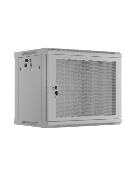 Cabinete metalice / Rack -uri LANBERG Dulap rack de perete 19" gri