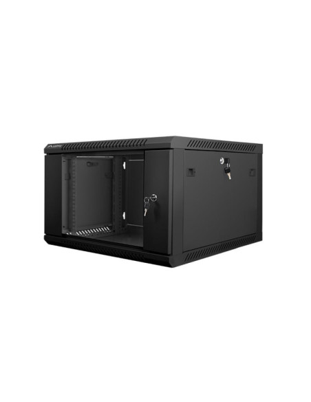 Cabinete metalice / Rack -uri LANBERG Dulap rack de perete 19", 6U negru V2