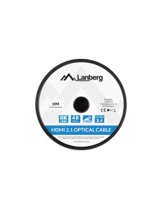Cabluri video LANBERG Cablu HDMI M/M v2.1 10 m optic...