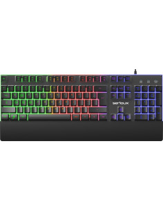 Tastaturi SERIOUX Tastatura gaming cu fir iluminata...
