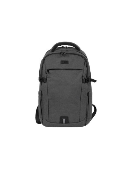 NATEC NTO-2226. Backpack type: City backpack, Product main colour: Black, Grey, Style: City. Width: 160 mm, Depth: 325 mm, Heigh