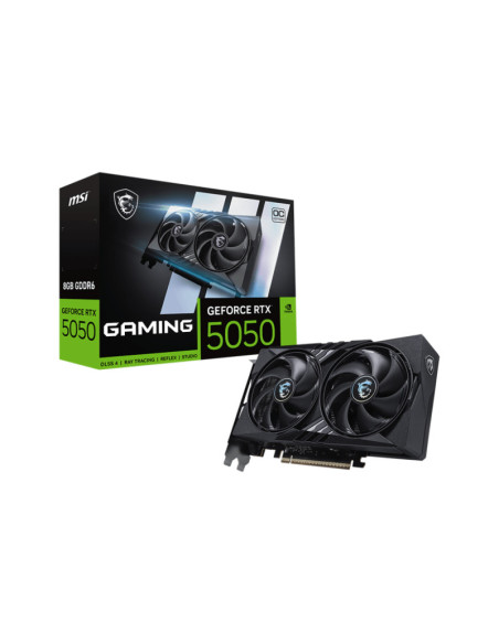 Placi video MSI Placa video MSI GeForce RTX 5050, 8GB GDDR6, PCI Express 5.0, 128-bit