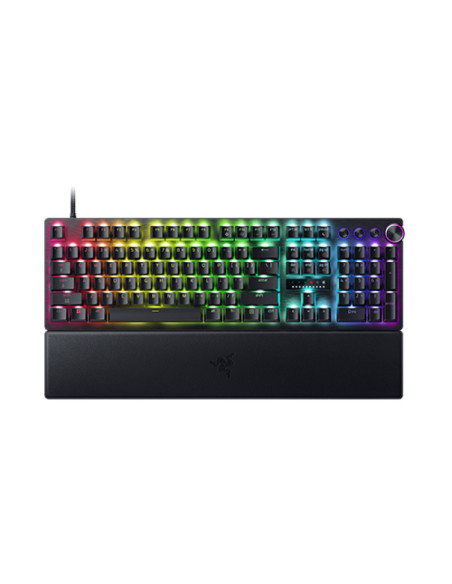 Tastaturi RAZER Tastatura Mecanica Gaming Razer Huntsman V3 Pro 8KHz, RGB, USB, Negru