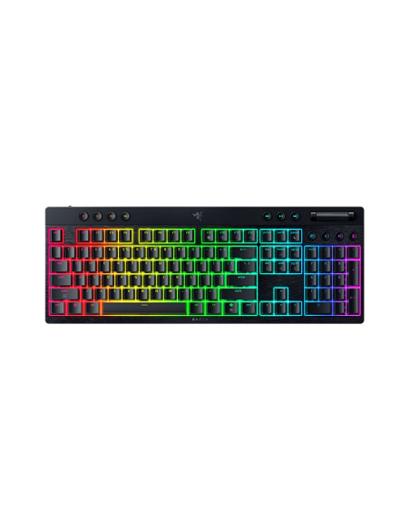 Tastaturi RAZER Tastatura Mecanica Gaming Razer BlackWidow V4 Low-Profile HyperSpeed, RGB, Wireless, Negru