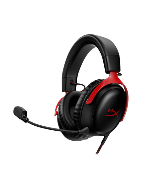 Casti audio HP Casti Gaming Head-band HyperX Cloud III, Wired, noise-canceling, Multicolor