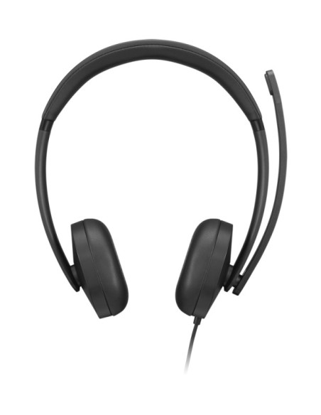Casti audio LENOVO Casti Head-band Lenovo VoIP Headset 5000, Wired, noise-canceling, Negru