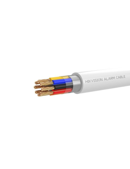 Accesorii HIKVISION Cablu alarma Hikvision DS-1AC8APL1 LSZH, 8 fire: 8×0.22 mm2, rezistenta foc: CPR Eca, material cupru integra