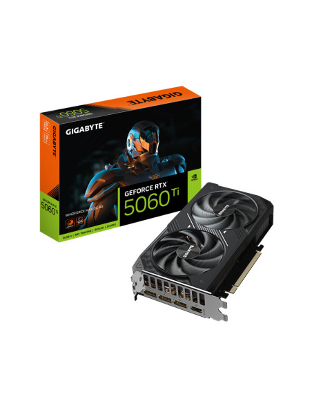 Placi video GIGABYTE Placa video Gigabyte GeForce RTX 5060 Ti, 8GB GDDR7, PCI Express 5.0, 128-bit
