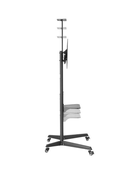 Suport TV / Monitor NEOMOUNTS Stand podea mobil/fix Neomounts FL50-550BL1 pentru display-uri cu diagonale 37"-70", sistem de pri