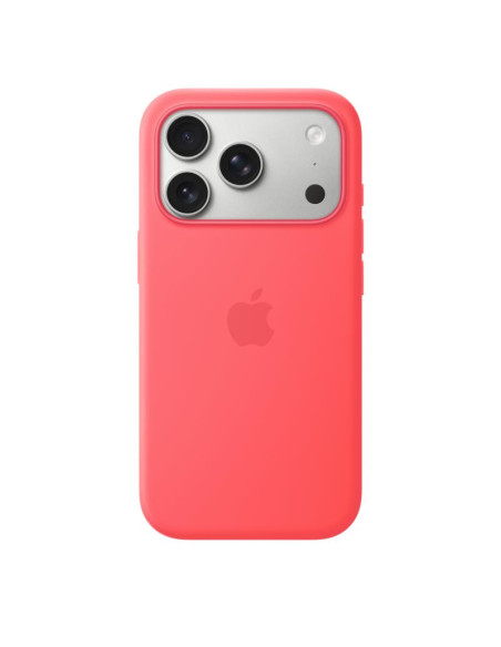 Accesorii APPLE iPhone 17 Pro Silicone Case with MagSafe – Bright Guava
