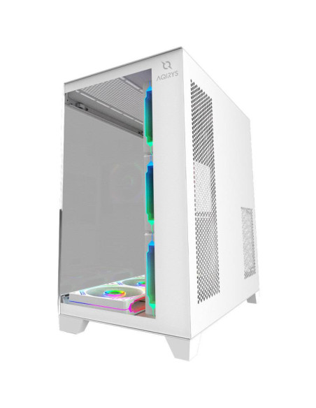 Carcase AQIRYS Carcasa AQIRYS Titan, RGB, Mid Tower, White