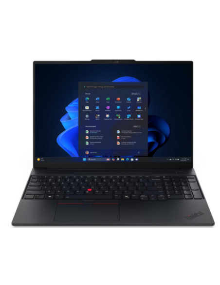 Laptop LENOVO Laptop Business Lenovo ThinkPad E16 Gen 3, cu procesor Intel Core Ultra 7 256V, 16'' IPS, 16 GB LPDDR5x, 1 TB, Int