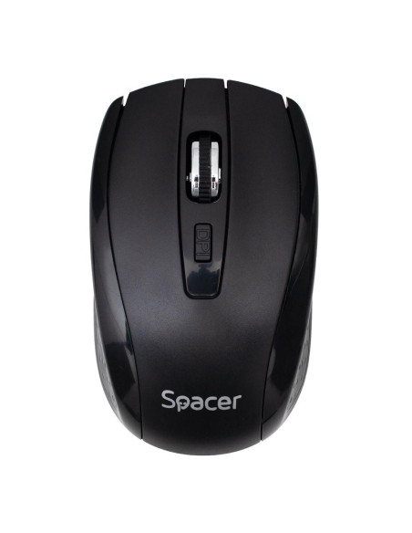 Mouse SPACER Mouse Wireless SPACER SPMO-WS-BK-04, 1600 dpi, Negru