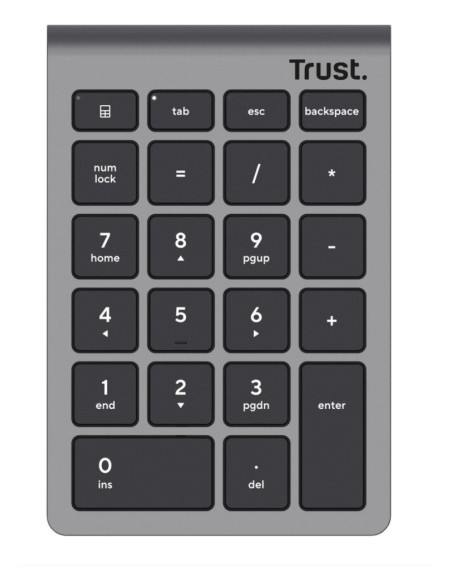 Tastaturi TRUST Tastatura Trust Xalax, Wireless, Argintiu