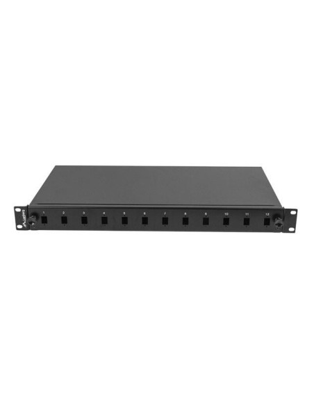 Alte accesorii retea LANBERG Patch panel fibră rack 19" 1U 12x SC