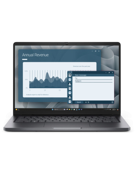 Laptop DELL Laptop Business DELL Pro 14, cu procesor AMD Ryzen 3 210, 14'' IPS, 8 GB DDR5, 512 GB SSD, AMD Radeon 740M, Windows