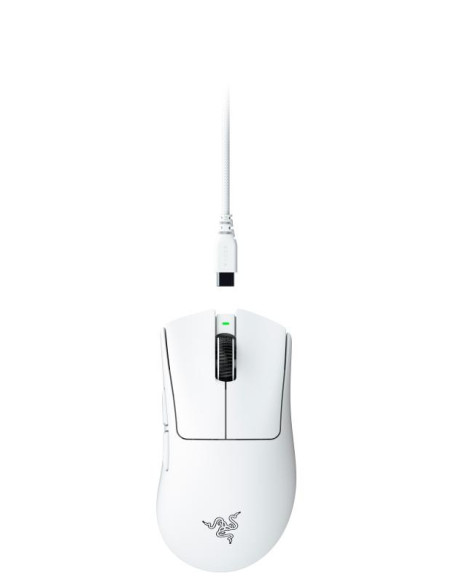 Mouse RAZER Mouse Gaming Wireless Razer DeathAdder V4 Pro, 45000 DPI, Alb