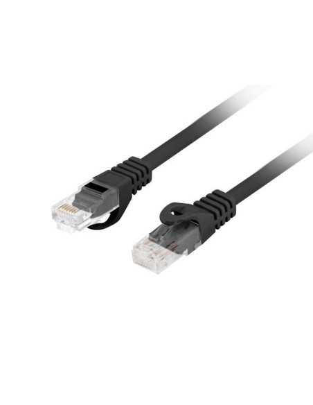 Alte accesorii retea LANBERG Patch cord Cat.6 UTP LSZH Cu 10 m negru, Fluke Passed