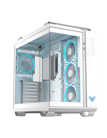 Carcase ASUS Carcasa ASUS TUF GAMING GT502 Horizon TG ARGB White, RGB, Mid Tower, White